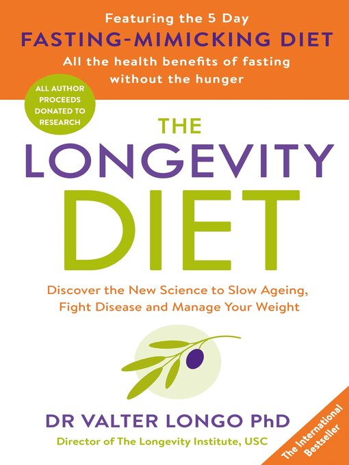 Title details for The Longevity Diet by Professor Valter Longo - Available